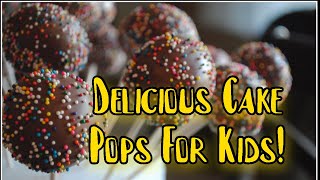 How to Make Cake Pops  Easy Homemade Cake Pop Recipe [upl. by Daune]