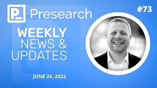 Presearch Weekly News amp Updates w Colin Pape 73 [upl. by Aluin449]