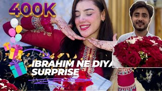 Ibrahim Ne Diya Surprise  Aj Ghar ka Sara Kaam kiyaa  Atufa Ibrahim [upl. by Hplodnar369]