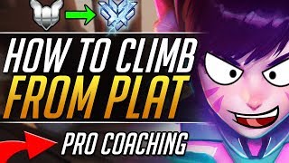 STUCK IN PLAT  DVA Gameplay Tips and Tricks  Overwatch Guide [upl. by Onia]