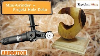 HolzDekorationMiniGrinderArbortech [upl. by Neffets]