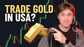 How to Trade Gold  XAUUSD in the USA on a REGULATED Broker [upl. by Isnam]