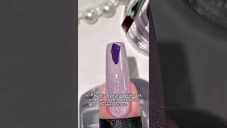 🔥 Pretty Ombre Silver Glitter and Purple Nail Art  Must See  Pagans Beauty [upl. by Ahseka]