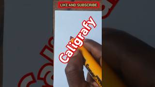 Caligrafy art shortvideo shortsvideo shortsfeed calligraphy lettering love lovestatus [upl. by Mosier]