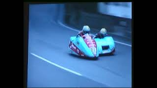 Isle of Man TT 2024 Sidecar Race One with Onboard Footage [upl. by Cosetta]