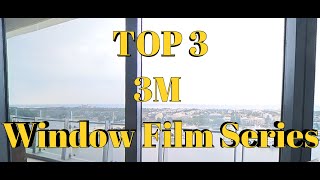 3M Window Films Top 3 Solar Window Film Series A quick slideshow [upl. by Howzell707]