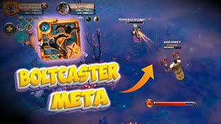 Strong Cheap Boltcaster Meta Build  Albion Online  Solo Mist  Mobile Gameplay [upl. by Anairad]