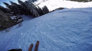 GoPro Line of the Winter RomainBariatti  La Clusaz France 043016  Snow [upl. by Ahsennod]