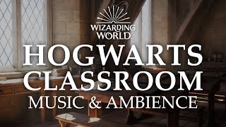 Hogwarts Classroom  Harry Potter Music amp Ambience  5 Scenes for Studying Focusing amp Sleep [upl. by Marabelle]