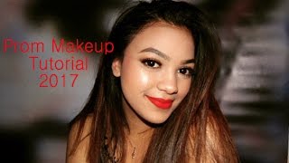 Prom Makeup Tutorial 2017 [upl. by Aslam]