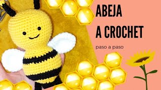 🐝ABEJA A CROCHET 🐝Amigurumi🐝PASO A PASO [upl. by Mulligan]