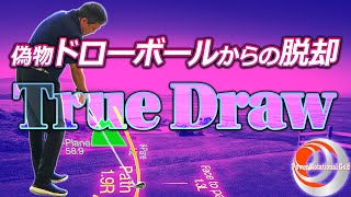 勘違い注意⚠️ドローはフェース閉じる？開く？どっちも正しい理由「偽物ドローボールからの脱却」【ゴルフレッスン】 [upl. by Mazel368]