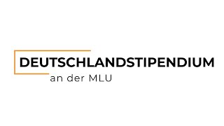 Das Deutschlandstipendium an der MLU [upl. by Yerffe146]