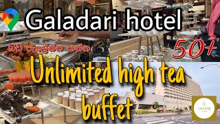 Galadari Hotel High Tea🤩❤️  Unlimited buffet  DiariesofLife galadarihotel galadarihightea [upl. by Noslien]