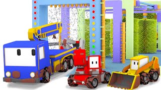 L Autolavaggio  Impara con i Piccoli Camion 👶 🚚 Cartone animato educativo per i bambini [upl. by Navac]