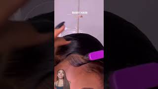 Baby hair tutorial parati [upl. by Carmela803]