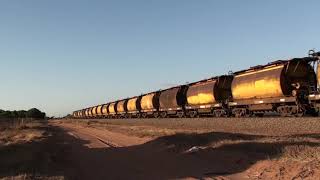 P2508 on an Empty Mineral Sands bound for Eneabba [upl. by Wilden]