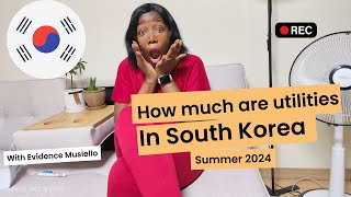 How much are utilities in South Korea I How much Salary Should you accept in South Korea [upl. by Donny]