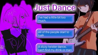 Just Dance  MHA lyric prank Static 37 [upl. by Annahahs]