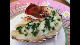 Cauda de Lagosta com Manteiga de Garrafa ao Forno [upl. by Fording894]