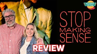 STOP MAKING SENSE 4K RESTORATION Movie Review  Talking Heads  Jonathan Demme [upl. by Afra]