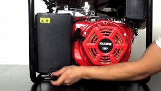 KULLER PETROL GENERATOR KPG80E [upl. by Oruam]