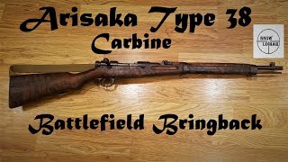 Arisaka Type 38 Carbine Battlefield Bringback with Paperwork [upl. by Ole]