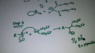 Knoevenagel condensation  Definition Reaction and mechanism with examples [upl. by Nagem]