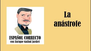 La anástrofe  Enrique Gallud Jardiel [upl. by Toffic]