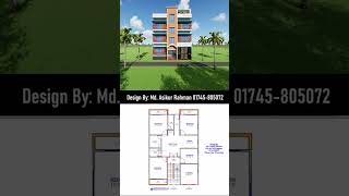 3 Bedroom House Design housedesign youtubeshorts housedesign 3bedroomhouse housedesignbd [upl. by Anidam]