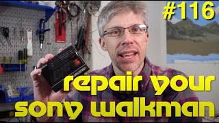 116 Repair Your Sony Walkman [upl. by Llerdnod709]