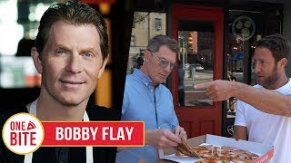 Barstool Pizza Review  Sauce Restaurant With Special Guest Bobby Flay [upl. by Uyr]