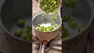 Picking figs and making organic fig syrup over the fire [upl. by Lochner382]