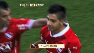 Gol de Benítez Banfield 1 Independiente 3 Fecha 7 Primera División 2016 [upl. by Shiroma]