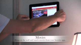 PadTab  Tablet Mounting System  iPad Wall Mount [upl. by Nosnej]