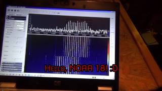 NOAA Sneak Peak QFH DVBT RTLSDR [upl. by Ilatfen]