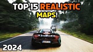 TOP 15 Realistic Maps for ASSETTO CORSA in 2024  Traffic [upl. by Esilanna968]