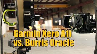 Garmin Xero A1i vs Burris Oracle Rangefinding Bow Sights Comparison [upl. by Melentha205]