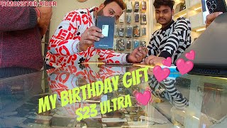 my birthday gift ♥️ new phone s23 ultra s23ultra s24ultra s23ultracamera s23ultrazoom [upl. by Nivan]