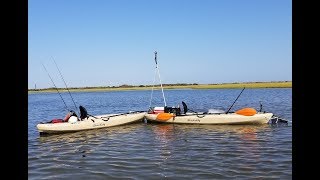 Trip to OcraCoke NC for Kayaking and Clamming  1 [upl. by Gloriane]