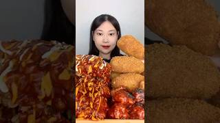 먹방 먹는 소리 Crispy Rolls Chicken asmr mukbang food eating [upl. by Airuam479]