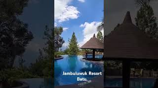 Jambuluwuk Hotel and Resort view Batu jambuluwuk batumalang [upl. by Enihpled674]