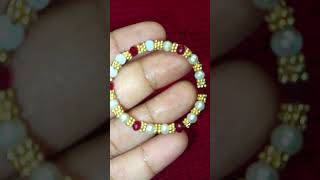 Handmade Baby Bracelet 🥰 shortsvideo youtubeshorts youtube trending trendingshorts subscribe [upl. by Nnyladnarb624]