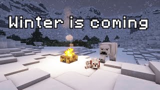 ❄️❄️WINTER IS COMING Minecraft Music amp WINTER❄️❄️ [upl. by Raycher668]