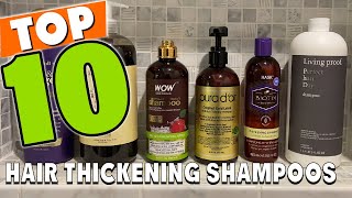 Best Hair Thickening Shampoo In 2024  Top 10 Hair Thickening Shampoos Review [upl. by Hanfurd]