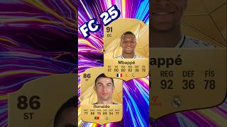 Jugadores en FC 25 😆🤣 youtube shortsviral ronaldo messi [upl. by Sall]