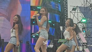 FANCAM 240707 나연 Nayeon 워터밤 Waterbomb Full Performance Cut [upl. by Wrightson]