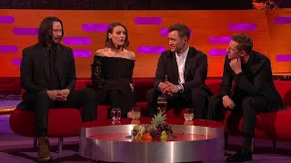 The Graham Norton Show S25E05 Keanu Reeves Kylie Minogue Taron Egerton Jamie Bell Suranne Jones [upl. by Hcone]