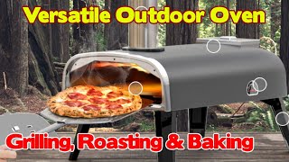 Outdoor Pizza Oven Aidpiza 12 Wood Pellet Pizza Ovens [upl. by Ennairrek]