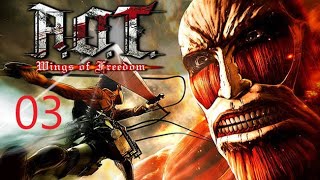 Attack on Titan  Wings of Freedom Episode 03 [upl. by Hsinam497]